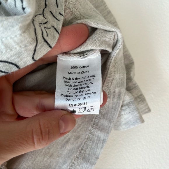 🌼 5/$25 Appaman Kids Bulldog Print Long Sleeve Tee | Size 4T | Gray Cotton Shirt - Picture 5 of 10